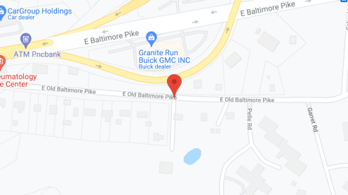 Map of the neighborhood around Elwyn Rainbow House