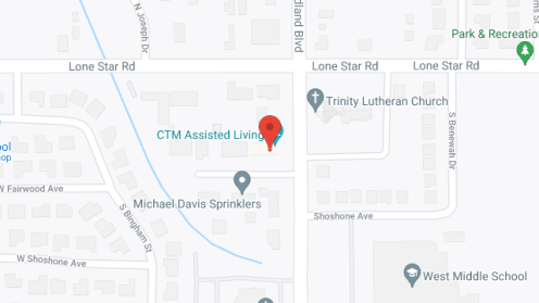 Map of the neighborhood around Midland Manor