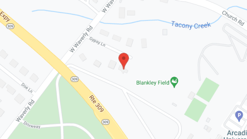Map of the neighborhood around Salisbury Behavioral Health 2