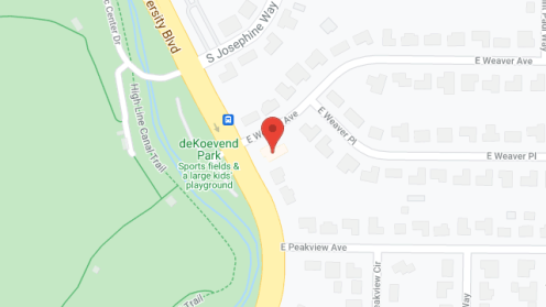 Map of the neighborhood around Carelink Assisted Living