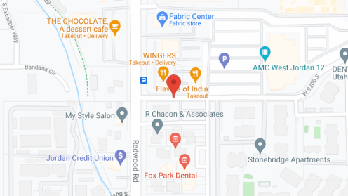 Map of the neighborhood around Bridlewood Villas