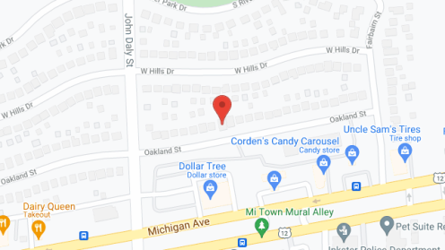 Map of the neighborhood around MARGIES CASTLE