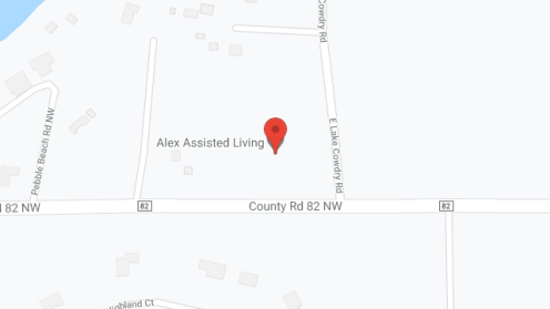 Map of the neighborhood around Alex Assisted Living LLC