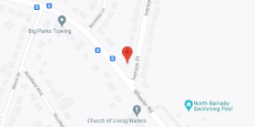 Jesus is Tender Loving Care in google map