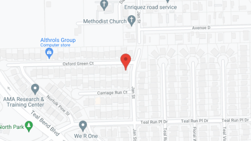Map of the neighborhood around Flexible Living