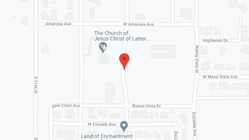 Map of the neighborhood around Sunshine Assisted Living, LLC