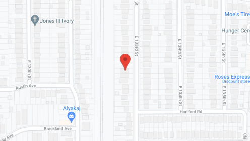 Map of the neighborhood around Miaoshay Manor