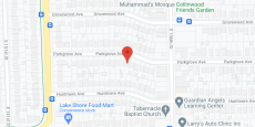 Healing Hearts in google map