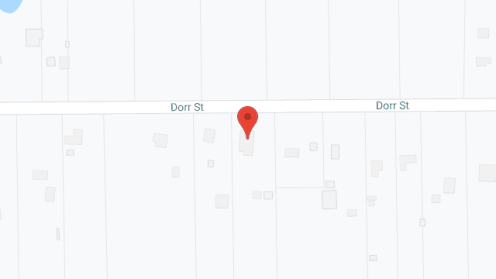 Map of the neighborhood around Hazel's Group Home