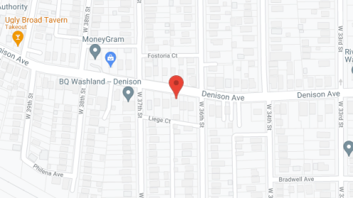 Map of the neighborhood around Denison Home Care