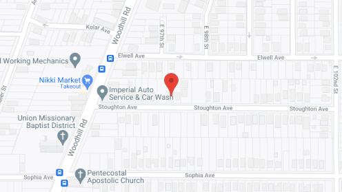 Map of the neighborhood around Eve's Place
