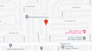 Baker Home care in google map