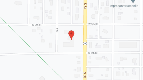 Map of the neighborhood around The Willows Assisted Living