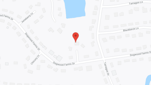 Map of the neighborhood around Happy Hearts Personal Care Home