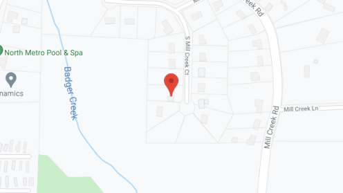 Map of the neighborhood around Faustin’s House PCH