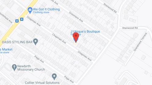 Map of the neighborhood around Answered Prayers Inc.