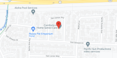 Comforts of Home Senior Care in google map