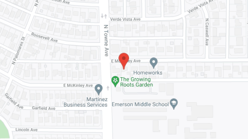 Map of the neighborhood around Trinity Love R.C.F.E