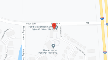 Cypress Senior Living at Red Oak Preserve in google map