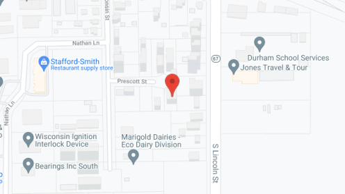 Map of the neighborhood around CLA Prescott