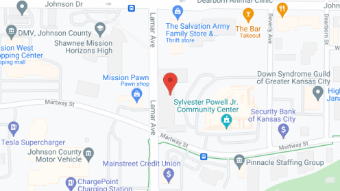 Map of the neighborhood around Mission Square