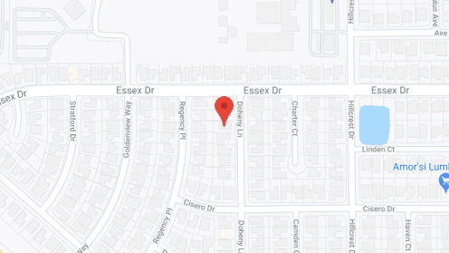 Map of the neighborhood around Doheny Residential Care, LLC