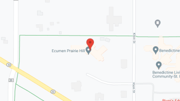Ecumen Prairie Hill in google map
