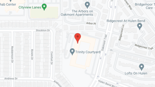 Map of the neighborhood around Aviva Fort Worth