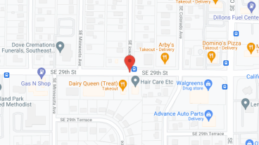 The Pines of Holton in google map