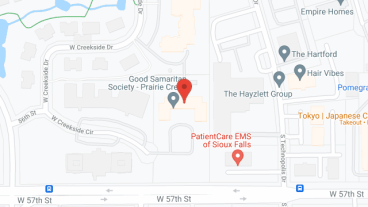 Creekside Apartments in google map