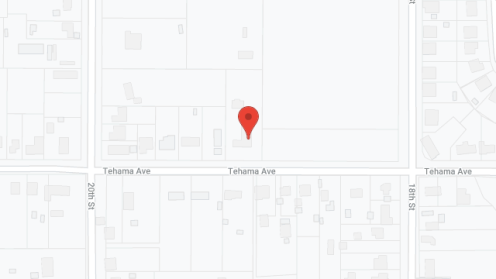 Map of the neighborhood around Heritage House