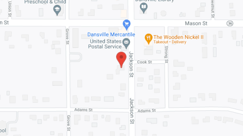 Map of the neighborhood around Dansville Country Care