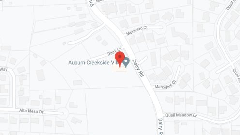 Map of the neighborhood around Auburn Creekside Villa