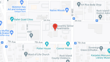 The Coventry Apartments in google map