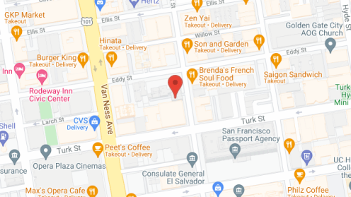 Map of the neighborhood around Eastern Park Apartments