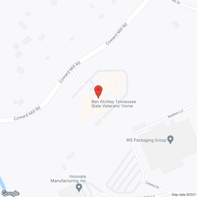 Ben Atchley State Veteran's Home in google map