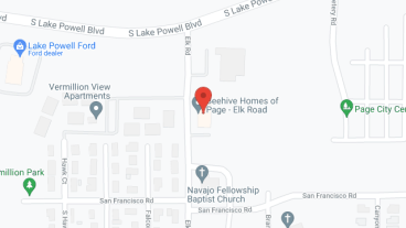 Beehive Homes Of Page, Elk Rd in google map
