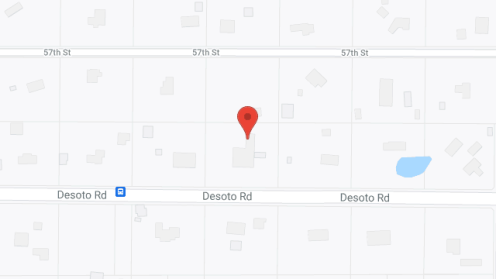 Map of the neighborhood around DeSoto Acres