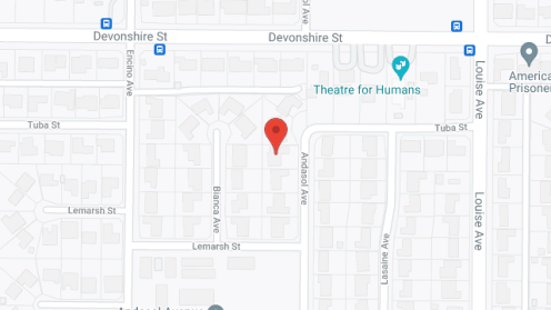 Map of the neighborhood around Saraf's Paradise Board Care