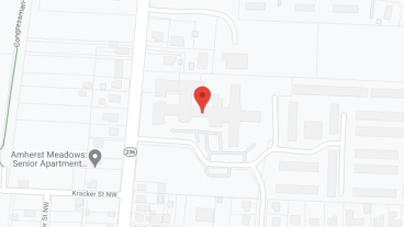 Amherst Meadows in google map