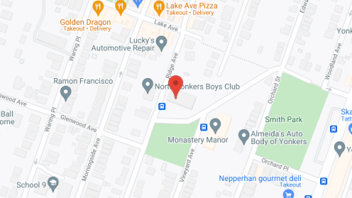 Map of the neighborhood around Finian Sullivan Tower