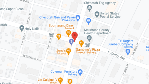 Map of the neighborhood around Crossroads Residential Care