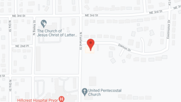Avondale Cottage of Pryor in google map
