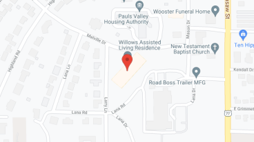 The Willows in google map