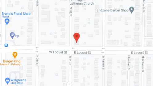 Map of the neighborhood around Match, Inc.