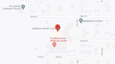 Faulkton Senior Living in google map