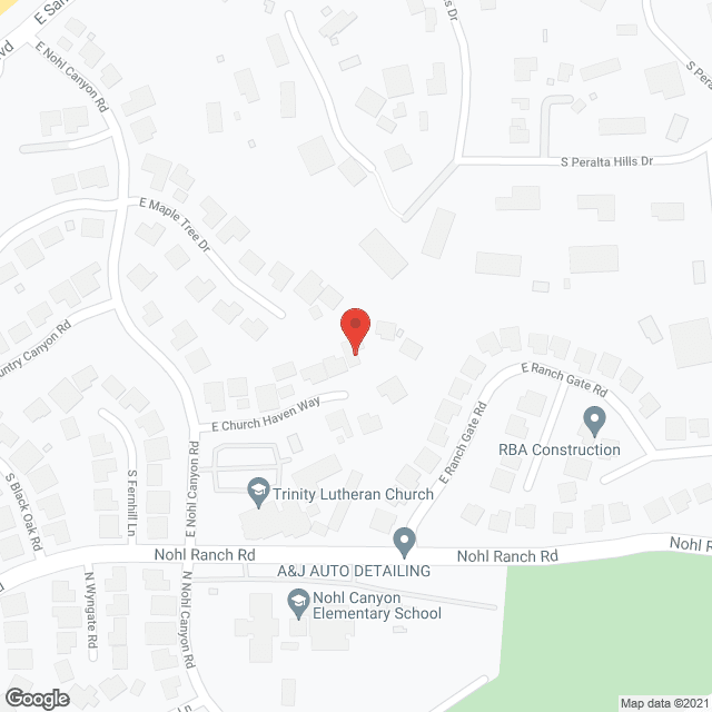 Hill Park Elder Care in google map