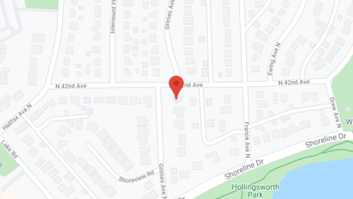 Map of the neighborhood around LaCroix Family Residences