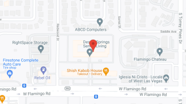 Desert Springs Senior Living in google map