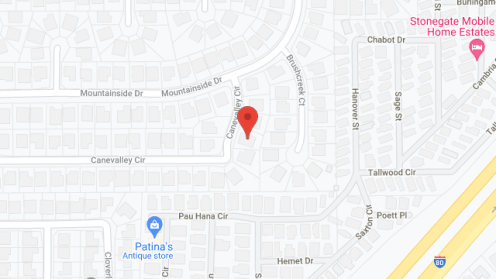 Map of the neighborhood around Legacy Senior Care